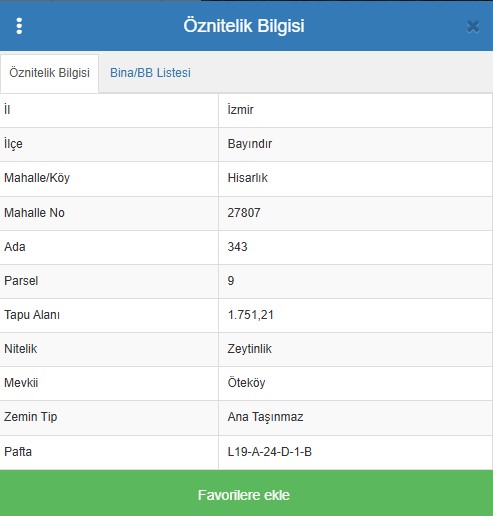İZMİR BAYINDIR HİSARLIK KÖYÜNDE 1.751 M² ZEYTİNLİK SATILIKTIR. - İZMİR BAYINDIR fotoğraf 2
